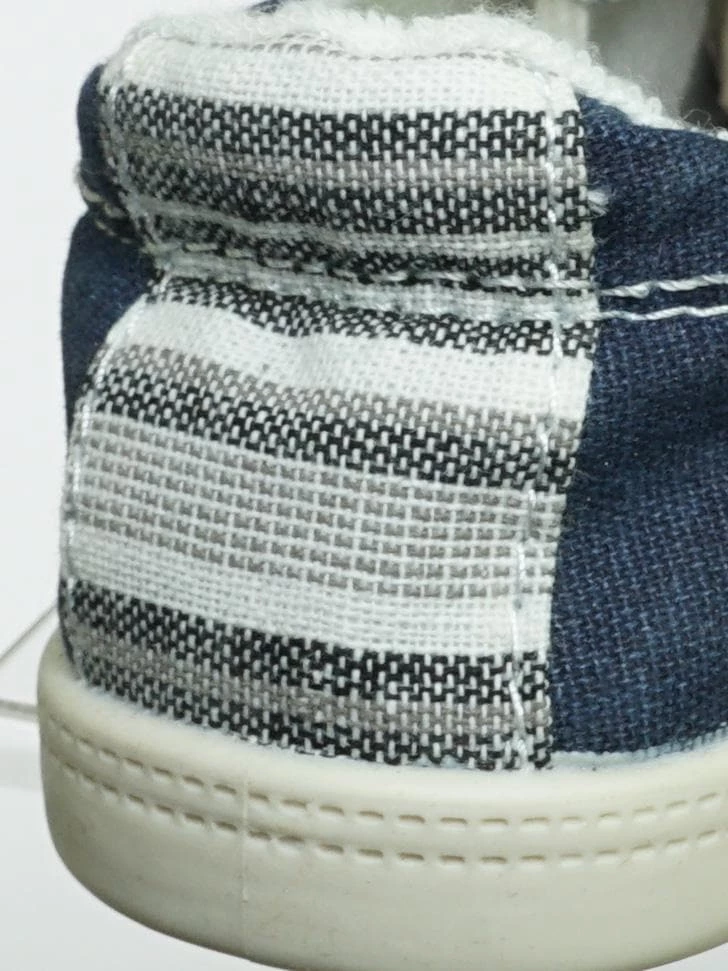 Soda Comfort01K Vintage Flexible Rubber Sneaker - Girl Canvas Comfort Bendable Shoes