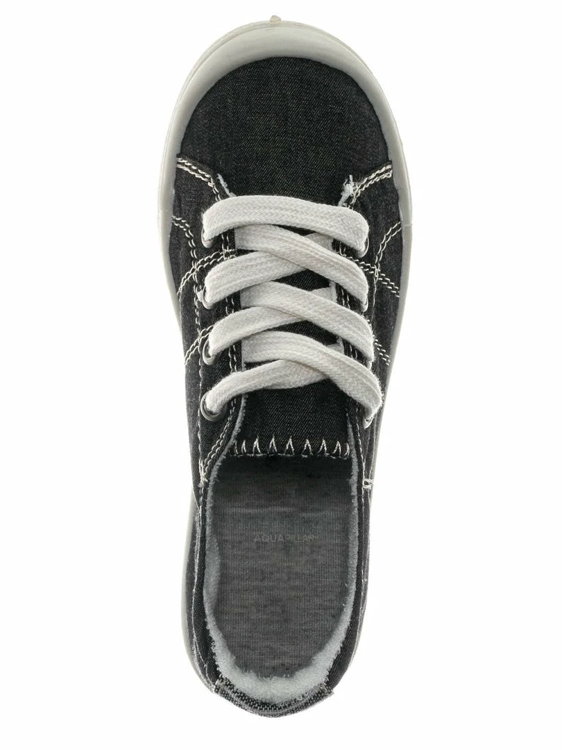 Soda Comfort01K Vintage Flexible Rubber Sneaker - Girl Canvas Comfort Bendable Shoes