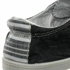 Soda Comfort01K Vintage Flexible Rubber Sneaker - Girl Canvas Comfort Bendable Shoes