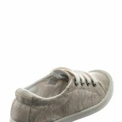 Soda Comfort01K Vintage Flexible Rubber Sneaker - Girl Canvas Comfort Bendable Shoes