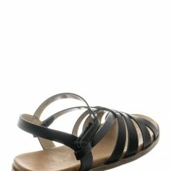 Soda Create2 Childrens Gummy Cage Sandal - Kids Woven Huarache Strappy Shoes