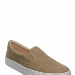 Soda New Croft Perforated Padded Platform Sneaker - Slip On Slide In Athleisure Loafers