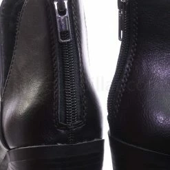 Soda Durable Stack Block Heel Ankle Booties W Side Slit Opening New