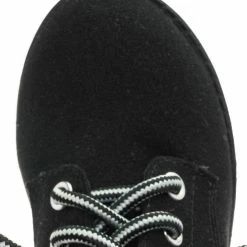 Soda New EquityIIH Childrens Block Heel Work Boot - Kid Heavy Lace Up Combat Hiking Shape