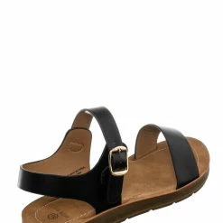 Soda Gospel Wide Flexible Yoga Rubber Padded Sandal - Comfortable Insole Flat Sandal