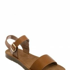 Soda Gospel Wide Flexible Yoga Rubber Padded Sandal - Comfortable Insole Flat Sandal