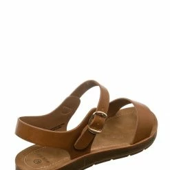 Soda Gospel Wide Flexible Yoga Rubber Padded Sandal - Comfortable Insole Flat Sandal