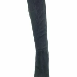 Soda New Hickory Knee High Western Boots - Womens Braided Side Zipper Chunky Block Heel