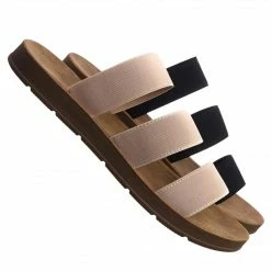 Soda Hoping Soft Foam Slide In Slippers W Elastic Band