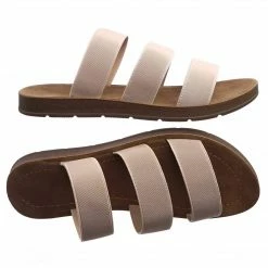 Soda Hoping Soft Foam Slide In Slippers W Elastic Band