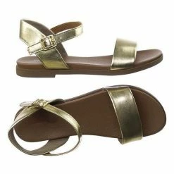 Soda New Meadow Super Comfortable Flexible Soft Rubber Padded Insole Women's Flat Sandal