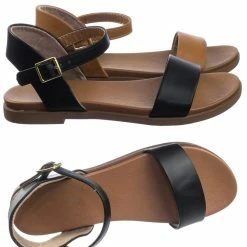 Soda New Meadow Super Comfortable Flexible Soft Rubber Padded Insole Women's Flat Sandal