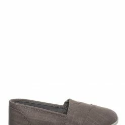 Soda New Obji Soft Flexible Slip On Sneaker - Unisex Round Toe Linen Canvas Shoe