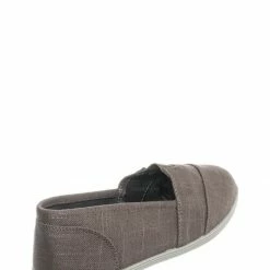 Soda New Obji Soft Flexible Slip On Sneaker - Unisex Round Toe Linen Canvas Shoe