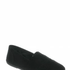 Soda New Obji Soft Flexible Slip On Sneaker - Unisex Round Toe Linen Canvas Shoe