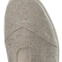 Soda New Obji Soft Flexible Slip On Sneaker - Unisex Round Toe Linen Canvas Shoe
