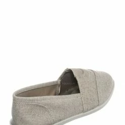 Soda New Obji Soft Flexible Slip On Sneaker - Unisex Round Toe Linen Canvas Shoe