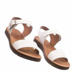 Soda New Plenty Soft Flexible Open Toe Flat Sandal On Lightweight Foam Outsole