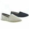 Potion By Soda, Round Toe Casual Slip On Linen Sneaker Flat Women Shoes New