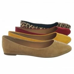 Soda Redbud Ballet Pointy Toe Slip On Flats - Women Fashion Slipper Ballerina Shoes New