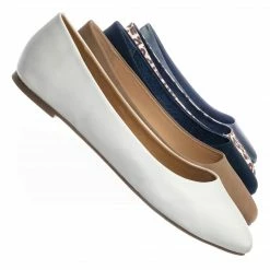 Soda Redbud Ballet Pointy Toe Slip On Flats - Women Fashion Slipper Ballerina Shoes New