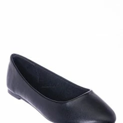 Soda New Redbud2 Girls Ballerina Flats - Children's Classic Slip On Round Toe Shoes