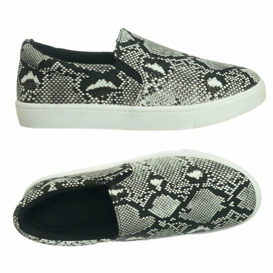 Soda New Reign Fashion Slip On Sneaker - Womens Classic Light Weight Casual Shoes