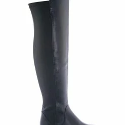 Soda Twisty Over Knee Pull On Boots - Womens Thigh High Engineered Slouch Boots New