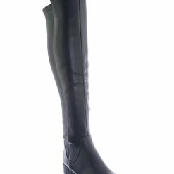 Soda Twisty Over Knee Pull On Boots - Womens Thigh High Engineered Slouch Boots New