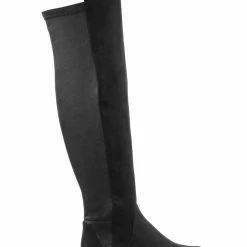 Soda Twisty Over Knee Pull On Boots - Womens Thigh High Engineered Slouch Boots New