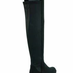 Soda Twisty Over Knee Pull On Boots - Womens Thigh High Engineered Slouch Boots New