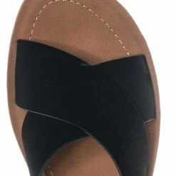 Soda Type Foam Padded Slide Sandals - Slip On Comfortable Slippers