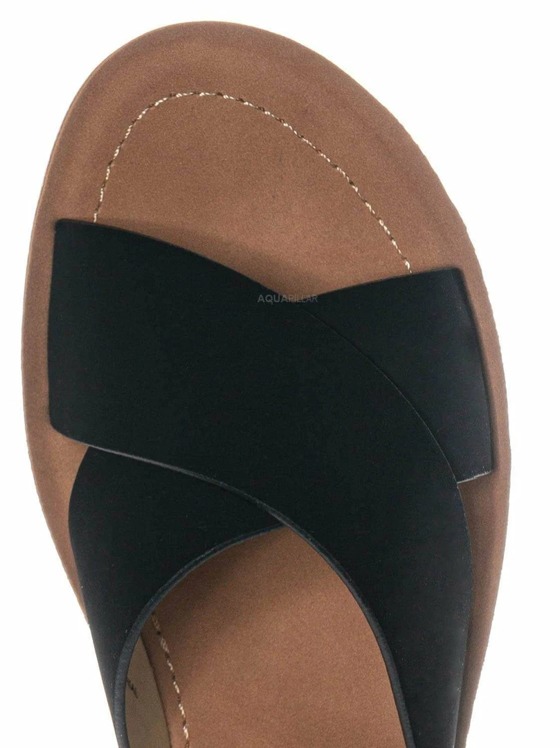Soda Type Foam Padded Slide Sandals - Slip On Comfortable Slippers