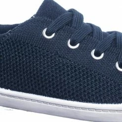 Zubin By Soda Rubber Sole Soft Comfortable Canvas Crochet Woven Elastic Flat Sneaker