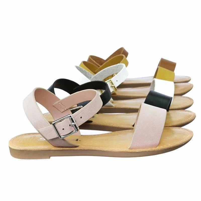 Speed Limit 98 New Bigboss2 Children Flat Sandal For Girls, Open Toe Buckle Straps