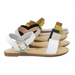 Speed Limit 98 New Bigboss2 Children Flat Sandal For Girls, Open Toe Buckle Straps