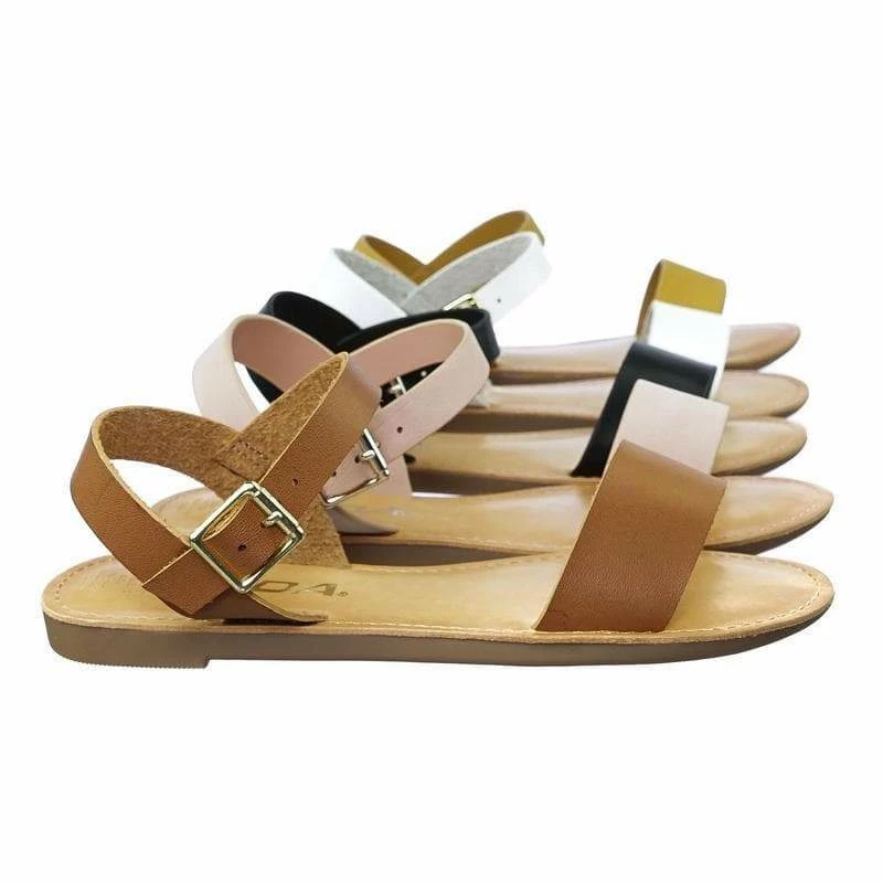 Speed Limit 98 New Bigboss2 Children Flat Sandal For Girls, Open Toe Buckle Straps