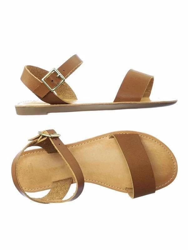 Speed Limit 98 New Bigboss2 Children Flat Sandal For Girls, Open Toe Buckle Straps