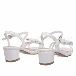 Speed Limit 98 New Gale2 Girls Classic Bow Heel Sandal - Children's Kids Heel Open Toe Dress Shoe
