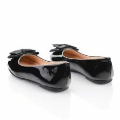 Speed Limit 98 New JessieIIS Children Girl Flat Ballet Flats - Kids Bow Satin Round Toe Slipper