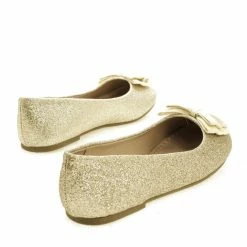 Speed Limit 98 New JessieIIS Children Girl Flat Ballet Flats - Kids Bow Satin Round Toe Slipper