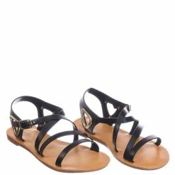 Speed Limit 98 New Velum2 Girls Gladiator Strappy Flat Sandal - Kids Children Open Toe Summer Shoe