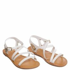 Speed Limit 98 New Velum2 Girls Gladiator Strappy Flat Sandal - Kids Children Open Toe Summer Shoe
