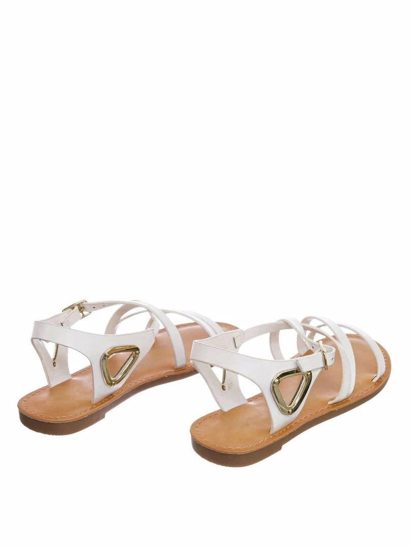 Speed Limit 98 New Velum2 Girls Gladiator Strappy Flat Sandal - Kids Children Open Toe Summer Shoe