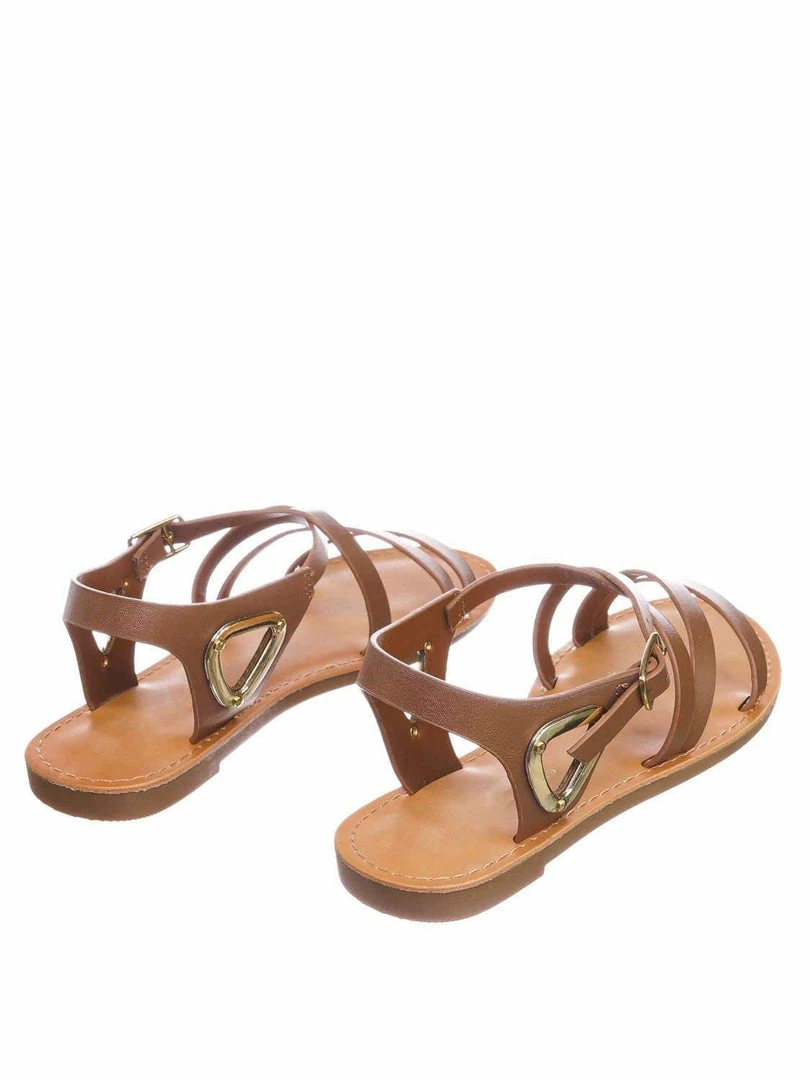 Speed Limit 98 New Velum2 Girls Gladiator Strappy Flat Sandal - Kids Children Open Toe Summer Shoe
