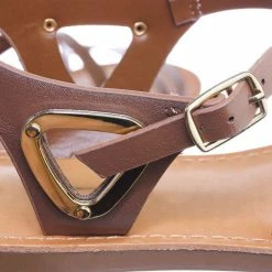 Speed Limit 98 New Velum2 Girls Gladiator Strappy Flat Sandal - Kids Children Open Toe Summer Shoe