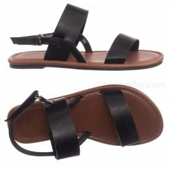 Speed Limit 98 Winnie2 Children's Slingback Flat Sandal - Kids Girls Hook & Loop Open Toe Shoe New