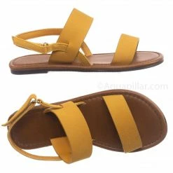Speed Limit 98 Winnie2 Children's Slingback Flat Sandal - Kids Girls Hook & Loop Open Toe Shoe New
