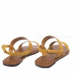 Speed Limit 98 Winnie2 Children's Slingback Flat Sandal - Kids Girls Hook & Loop Open Toe Shoe New