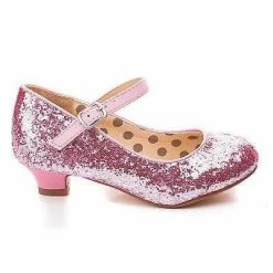 New Quincy By Styluxe, Children Girls Rock Glitter Mary Jane Low Heel Pumps